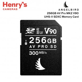 Angelbird 256GB AV Pro MK2 V90 UHS-II SDXC Memory Card Angelbird 256GB AV Pro MK2 V90 UHS-II SDXC Memory Card