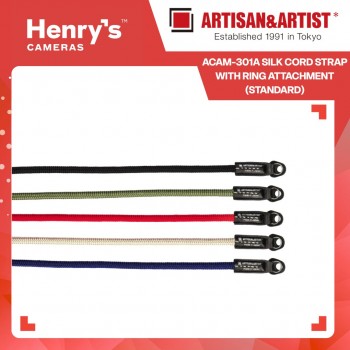 Artisan & Artist ACAM-301A Silk Cord Strap with Ring attachment (Standard) Artisan & Artist ACAM-301A Silk Cord Strap with Ring attachment (Standard)