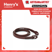 Artisan & Artist ACAM-280A Leather Camera Strap (Standard Length) - Dark Brown