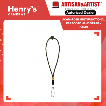 Artisan & Artist ACAM-P04H Multifunctional Paracord Hand Strap - Camo