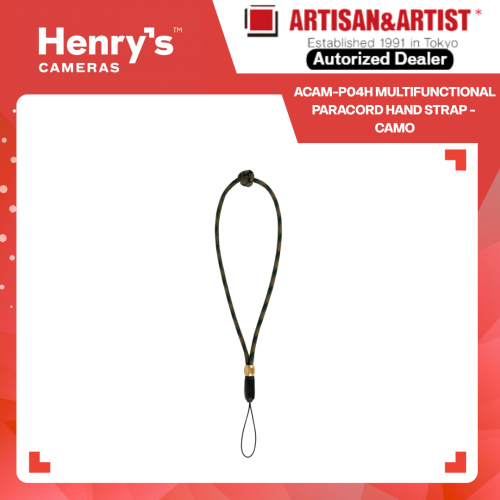 Artisan & Artist ACAM-P04H Multifunctional Paracord Hand Strap - Camo
