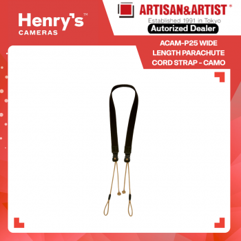 Artisan & Artist ACAM-P25 Wide Length Parachute Cord Strap - Camo