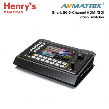 AVMATRIX Shark S6 6-CH SDI/HDMI Video Switcher AVMATRIX Shark S6 6-CH SDI/HDMI Video Switcher
