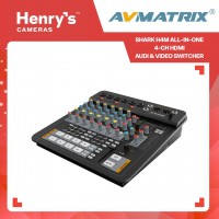 AVMATRIX Shark H4M All-in-One 4-CH HDMI Audio& Video Switcher