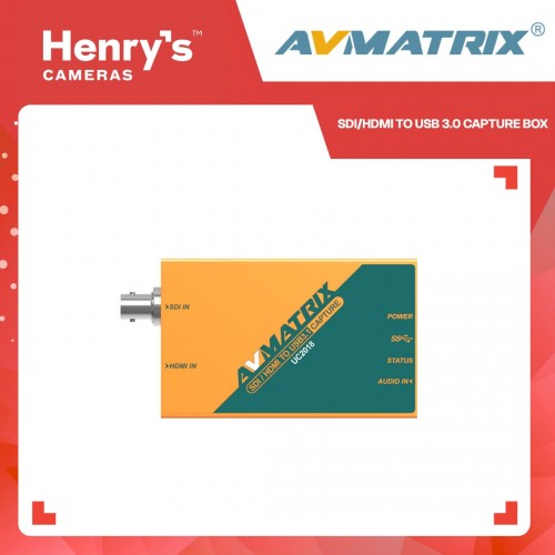  AVMATRIX SDI/HDMI To USB 3.0 Capture Box