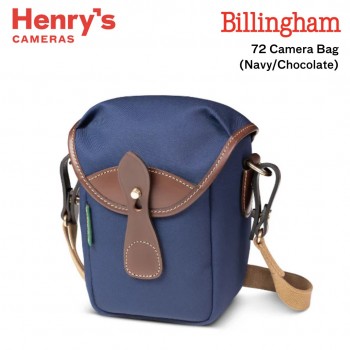 Billingham 72 Camera Bag (Navy/Chocolate) Billingham 72 Camera Bag (Navy/Chocolate)
