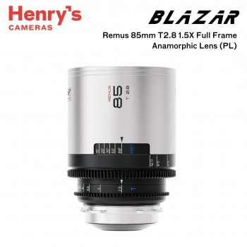 Blazar Remus 85mm T2.8 1.5X Full Frame Anamorphic Lens - PL Mount