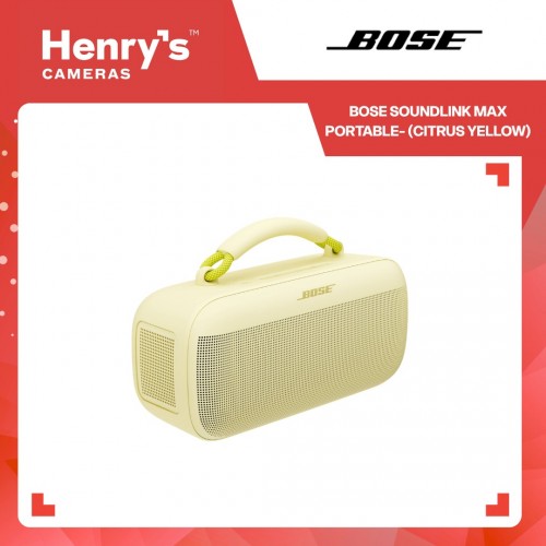 Bose SoundLink Max Portable- (Citrus Yellow)