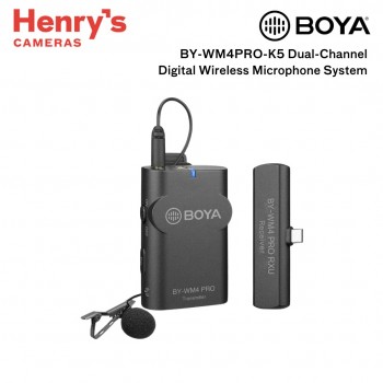 Boya BY-WM4PRO-K5 Dual-Channel Digital Wireless Microphone System