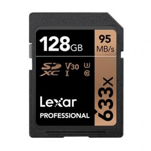 Lexar 128GB 633x SDHC up to RW 94/45 MB/s