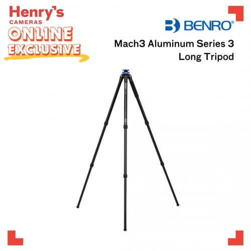 Benro BPI TMA37AL Long Series 3 Mach3 Aluminum Tripod