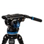 Benro BPI A373FBS8PRO Aluminum Single Tube Tripod with S8 Pro Fluid Video Head