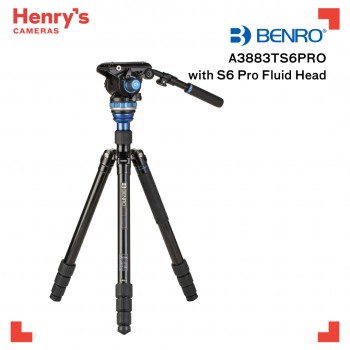 Benro Aero 6 Pro Video Travel Tripod with Monopod A3883TS6PRO Benro Aero 6 Pro Video Travel Tripod with Monopod A3883TS6PRO