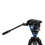 Benro Aluminum Single Tube Tripod with S4 Pro Fluid Video Head A2573FS4PRO