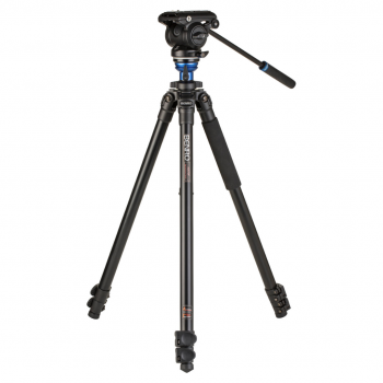Benro Aluminum Single Tube Tripod with S4 Pro Fluid Video Head A2573FS4PRO Benro Aluminum Single Tube Tripod with S4 Pro Fluid Video Head A2573FS4PRO