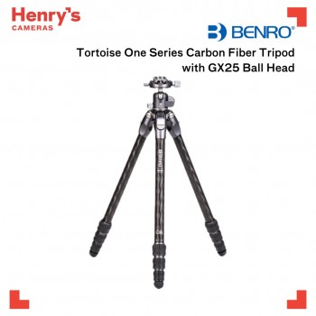 Benro TTOR14CGX25 Tortoise One Series Carbon Fiber Tripod w/ GX25 Ball Head Benro TTOR14CGX25 Tortoise One Series Carbon Fiber Tripod w/ GX25 Ball Head
