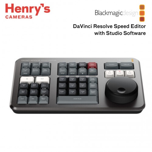 Blackmagic Design DaVinci Resolve Speed Editor with Studio Software
