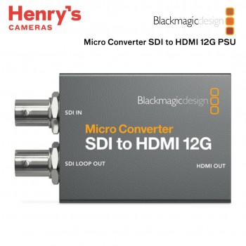 Blackmagic Design Micro Converter SDI to HDMI 12G PSU