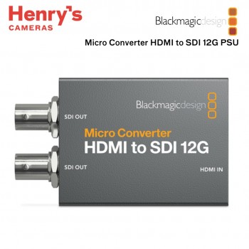Blackmagic Design Micro Converter HDMI to SDI 12G PSU Blackmagic Design Micro Converter HDMI to SDI 12G PSU