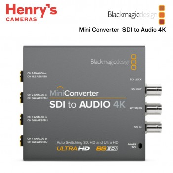 Blackmagic Design Mini Converter SDI to Audio 4K
