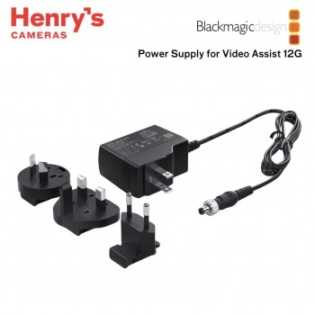 Blackmagic Design Power Supply for Video Assist 12G Blackmagic Design Power Supply for Video Assist 12G