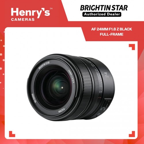 Brightin Star AF 24mm F1.8 Nikon Z Black Full-Frame