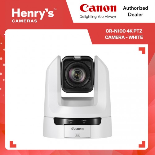 Canon CR-N100 4K PTZ Camera - White [Order Basis]