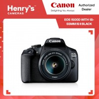 Canon EOS 1500D with 18-55mm IS II Black