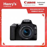 Canon EOS 200D II with 18-55mm Kit Black