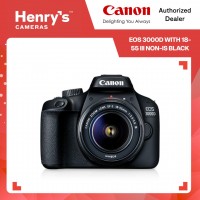 Canon EOS 3000D with 18-55 III Non-IS Black