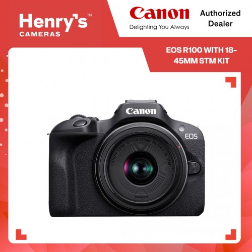 Canon EOS R100 with 18-45mm STM Kit