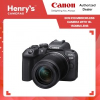 Canon EOS R10 Mirrorless Camera with 18-150mm Lens