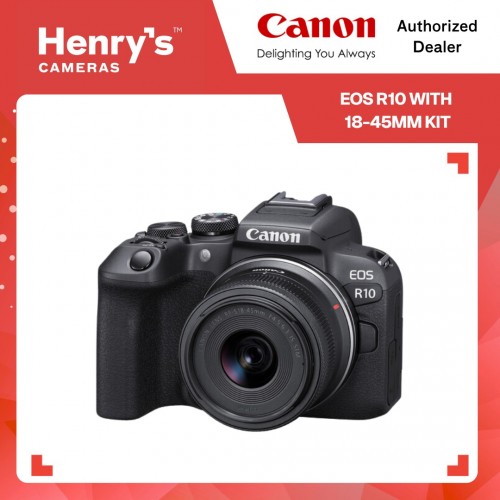 Canon EOS R10 with 18-45mm Kit