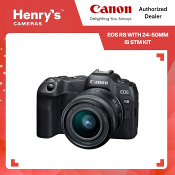 Canon EOS R8 with 24-50mm IS STM Kit