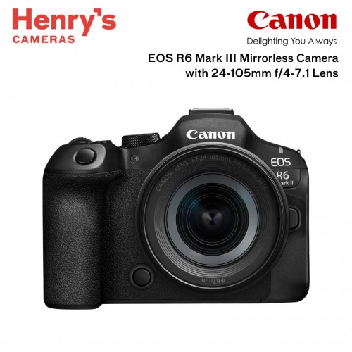 Canon EOS R6 Mark III Mirrorless Camera with 24-105mm f/4-7.1 Lens