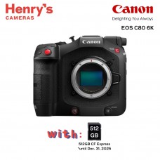 Canon EOS C80 6K Full-Frame Cinema Camera