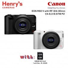 Canon EOS R50 V with RF-S 14-30mm f/4-6.3 IS STM PZ