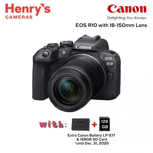 Canon EOS R10 Mirrorless Camera with 18-150mm Lens Canon EOS R10 Mirrorless Camera with 18-150mm Lens