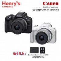 Canon EOS R50 with 18-45mm Kit