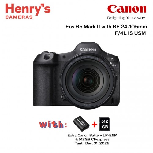 Canon EOS R5 II with RF 24-105mm Canon EOS R5 II with RF 24-105mm