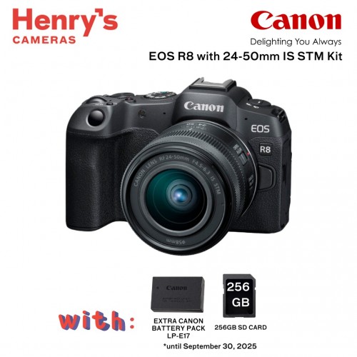 Canon EOS R8 with 24-50mm IS STM Kit