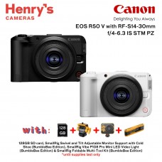 Canon EOS R50 V with RF-S 14-30mm f/4-6.3 IS STM PZ