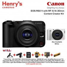 Canon EOS R50 V with RF-S 14-30mm Content Creator Kit