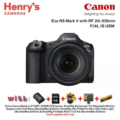 Canon EOS R5 II with RF 24-105mm