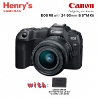 Canon EOS R8 with 24-50mm IS STM Kit