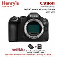 Canon EOS R6 Mark III Mirrorless Camera Body [PRE-ORDER]