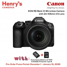 Canon EOS R6 Mark III Mirrorless Camera with 24-105mm f/4 Lens [PRE-ORDER]