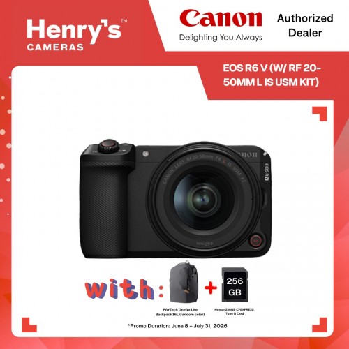 Canon EOS R6 V W/ RF 20-50MM L IS USM Kit - Pre-Order