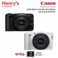 Canon EOS R50 V with RF-S14-30mm f/4-6.3 IS STM PZ [Pre Order]