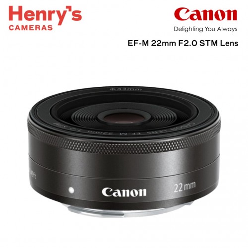 Canon EF-M 22mm f/2 STM Lens